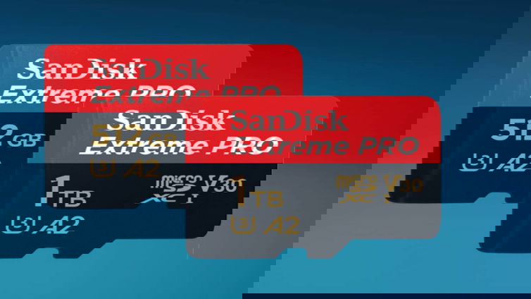 Immagine di Sandisk Extreme microSD da 1 TB, perfetta per Android