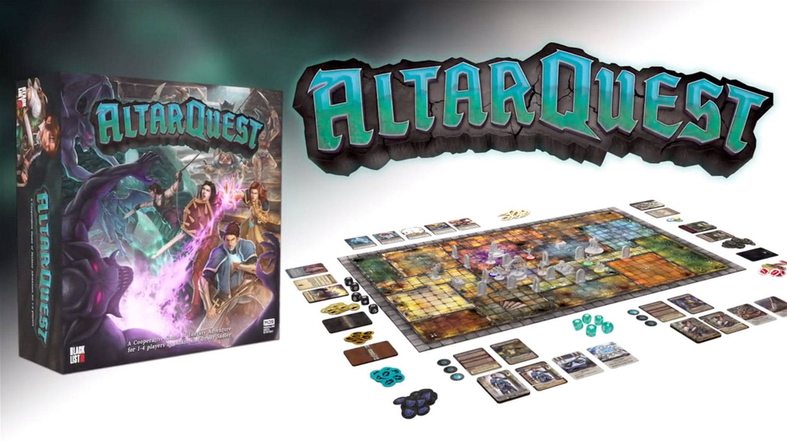 Immagine di Altar Quest: dagli autori di Descent e Warhammer Quest arriva un nuovo prodotto!