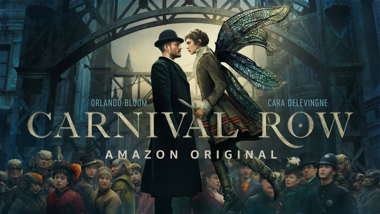 Immagine di Annunciata la serie Amazon Original Carnival Row con Orlando Bloom e Cara Delevingne
