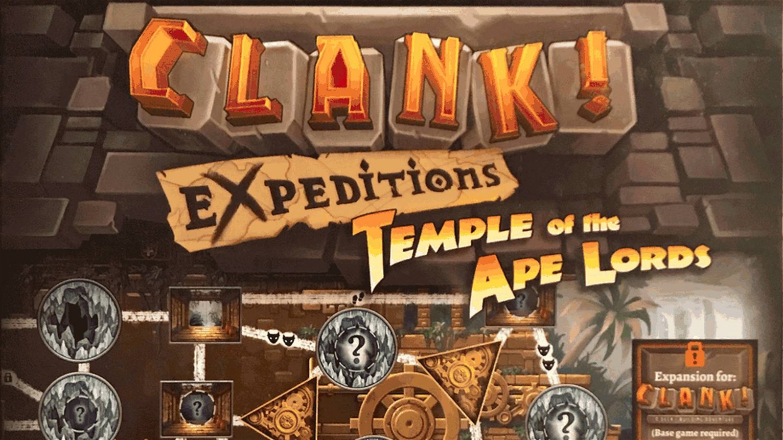 Immagine di Temple of the Ape Lords una nuova avventura per Clank!