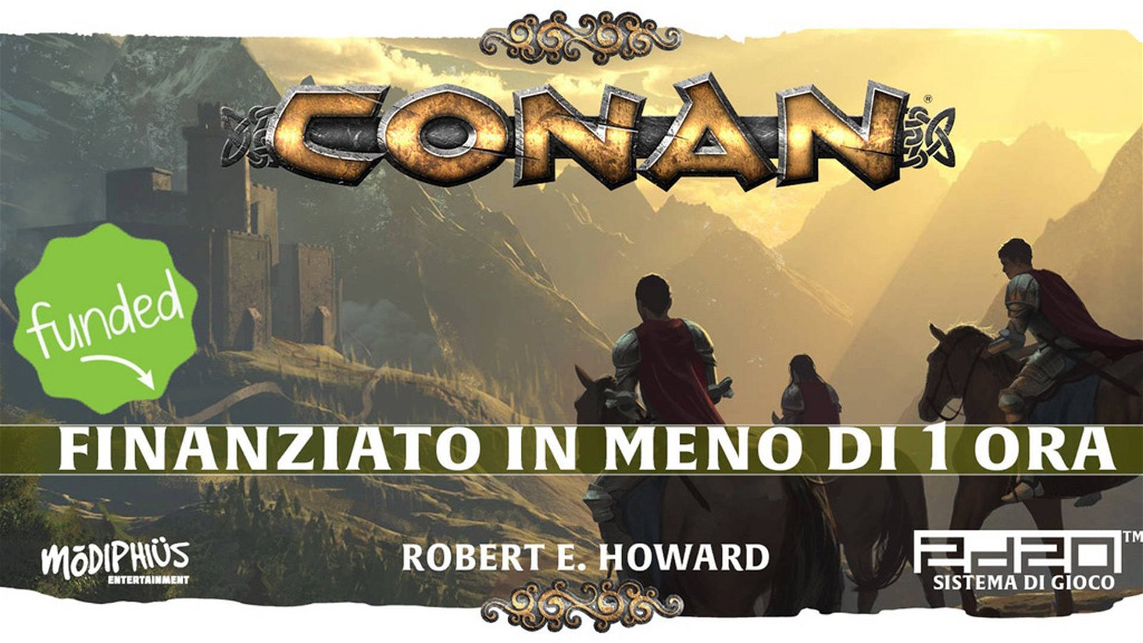 Immagine di Conan, il gioco di ruolo: è partito il Kickstarter dell’edizione italiana