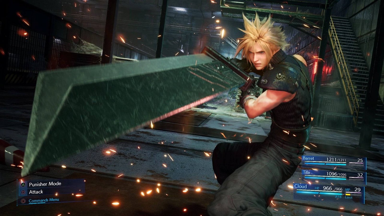 Immagine di Final Fantasy 7 giocato con una Buster Sword vera! Avete abbastanza spazio per usarla?