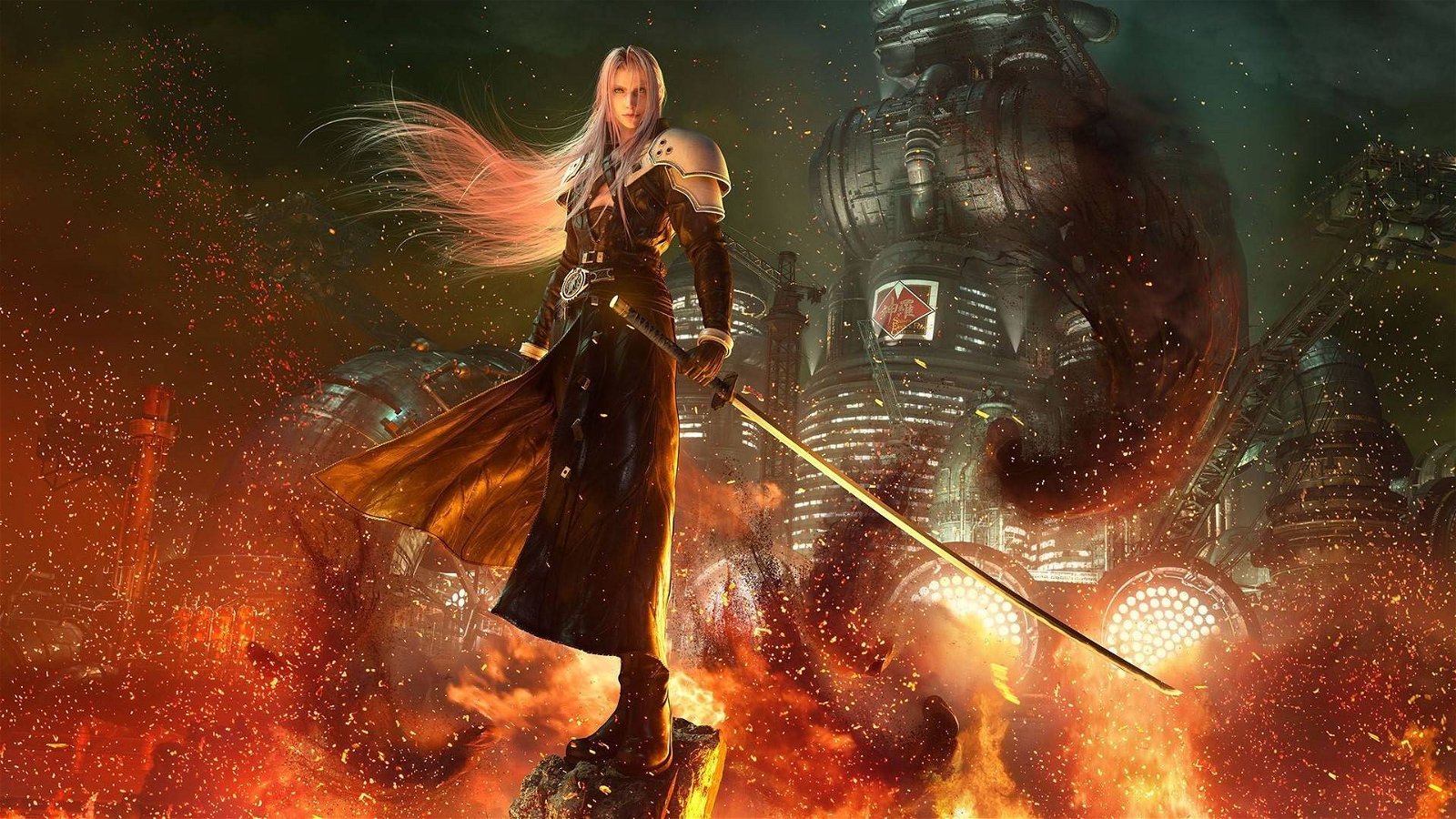 Immagine di Final Fantasy 7 Remake: nuova immagine di Sephiroth, sarà esclusiva PS4?