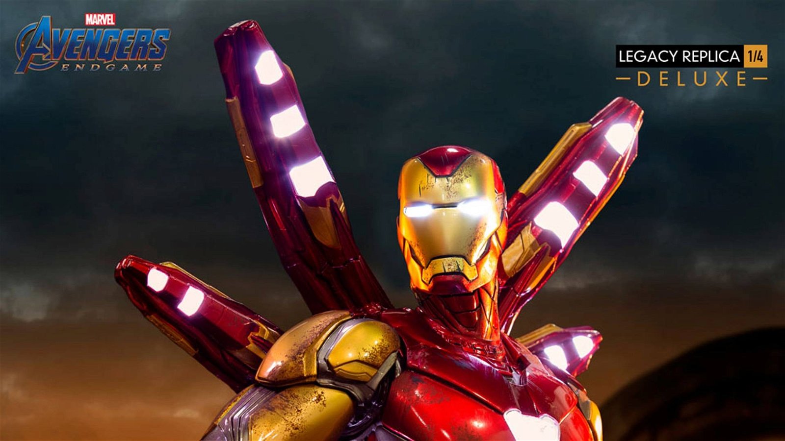 Immagine di Iron Man Mark 85 prodotta da Iron Studios