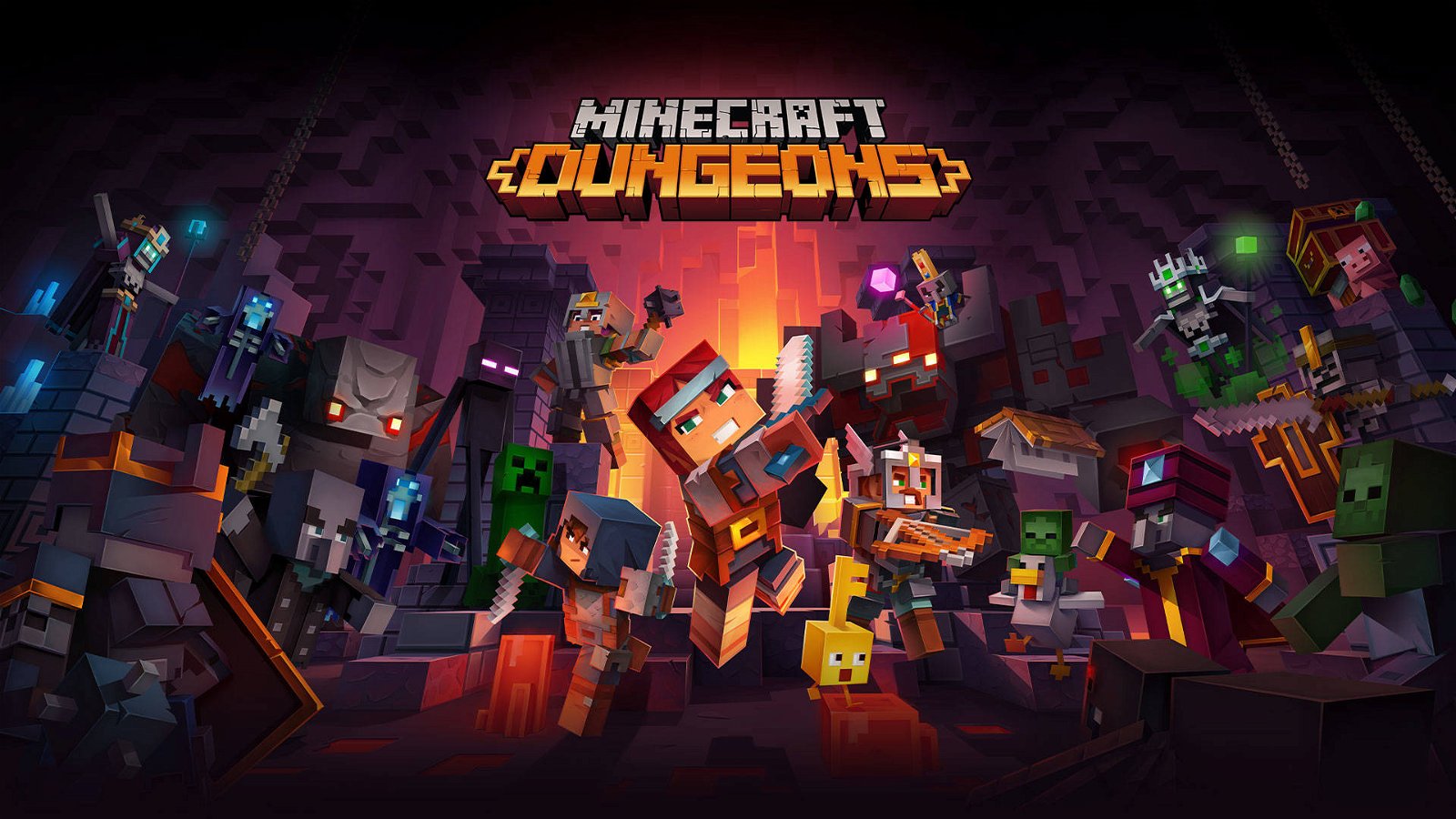 Immagine di Minecraft: Dungeons, lo abbiamo visto in azione durante l'E3 2019