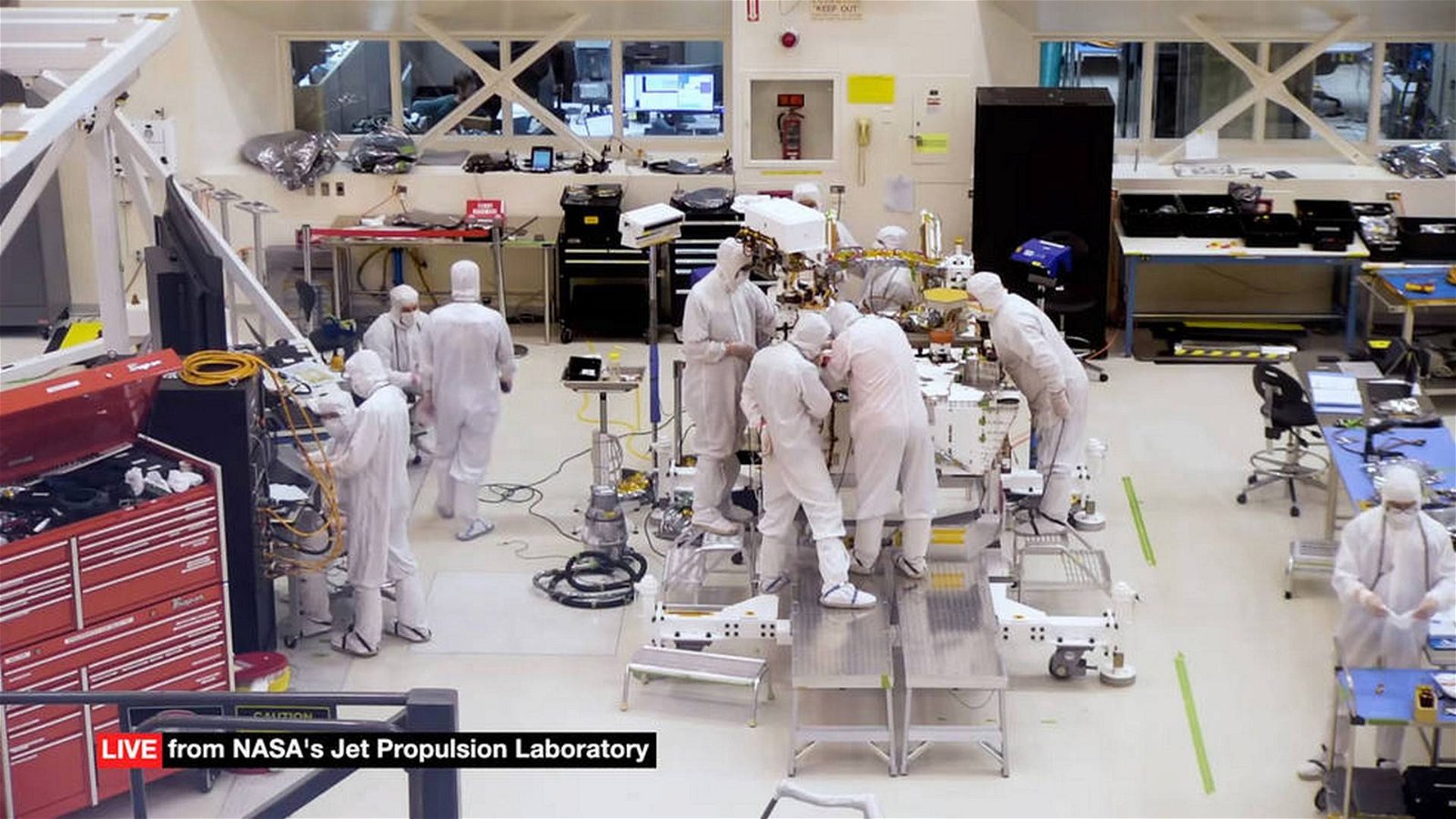 Immagine di Assemblaggio del rover Mars 2020 in diretta streaming, imperdibile!