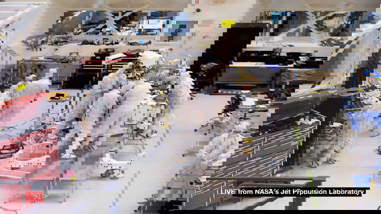 Immagine di Assemblaggio del rover Mars 2020 in diretta streaming, imperdibile!