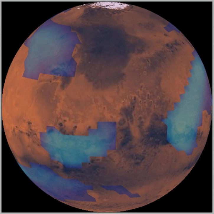 Immagine di Catturate le prime immagini della sfuggente aurora di Marte