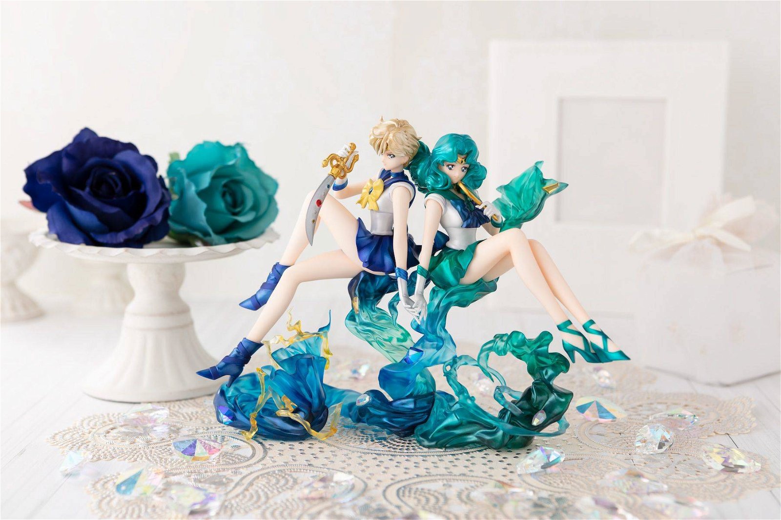 Immagine di Sailor Neptune &amp; Sailor Uranus - Figuarts Zero di Tamashii Nations