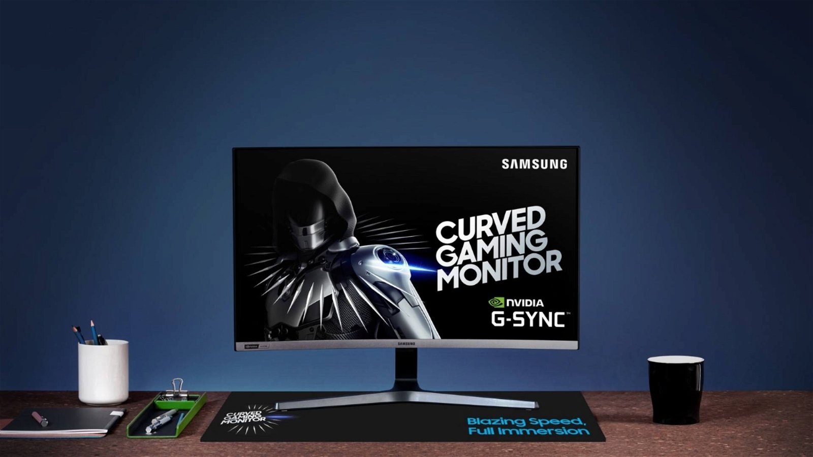 Immagine di Samsung CRG5, monitor 240 Hz Full HD con G-Sync