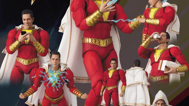 Immagine di Shazam: arriva la action figure di Mafex - Medicom Toy