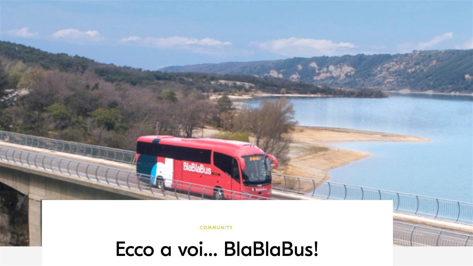 Immagine di BlaBlaBus, viaggi low cost a lunga percorrenza per Italia ed Europa