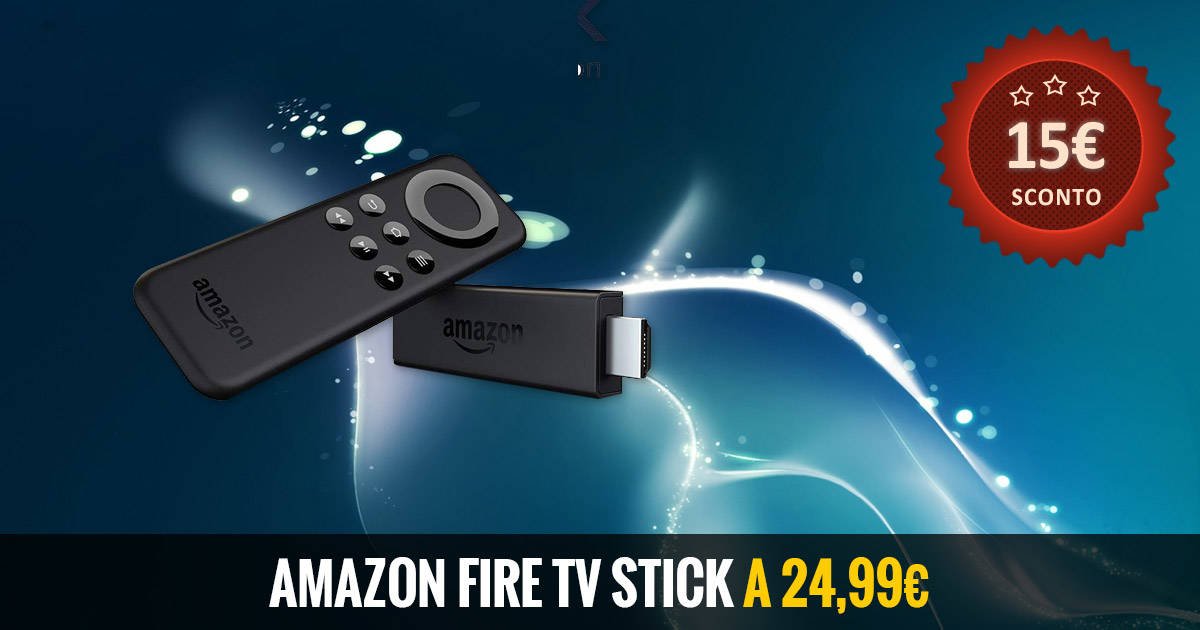 Immagine di Amazon Fire TV Stick a 24,99 euro | Offerta WOW | Amazon Prime Day 2019