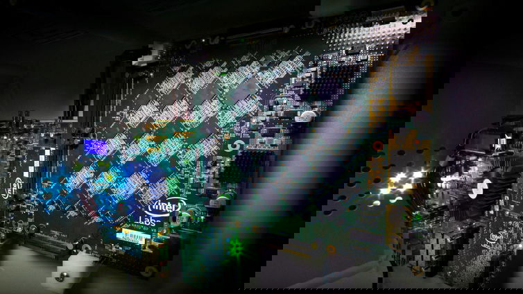 Immagine di Intel ha creato un sistema neuromorfico basato su 64 chip Loihi
