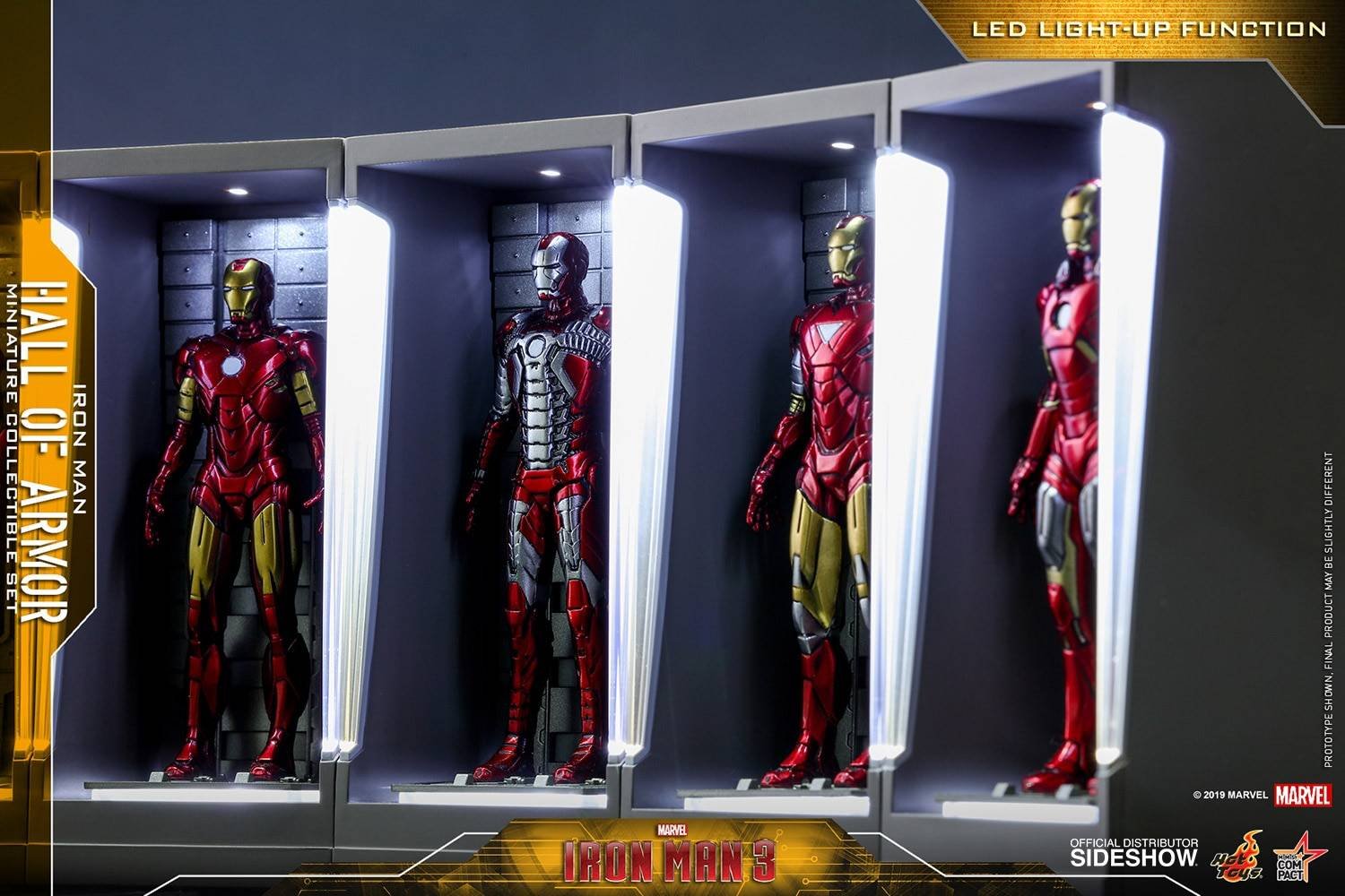 Immagine di Iron Man: un nuovo set di miniature prodotto da Hot Toys