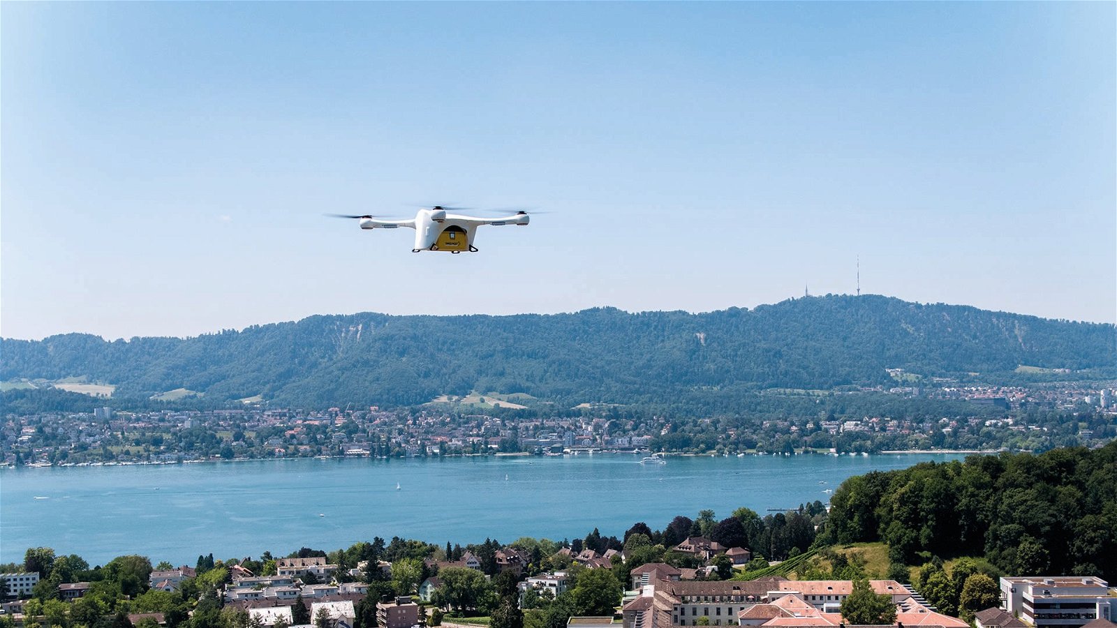 Immagine di Due droni precipitano e Swiss Post sospende la consegna dei pacchi