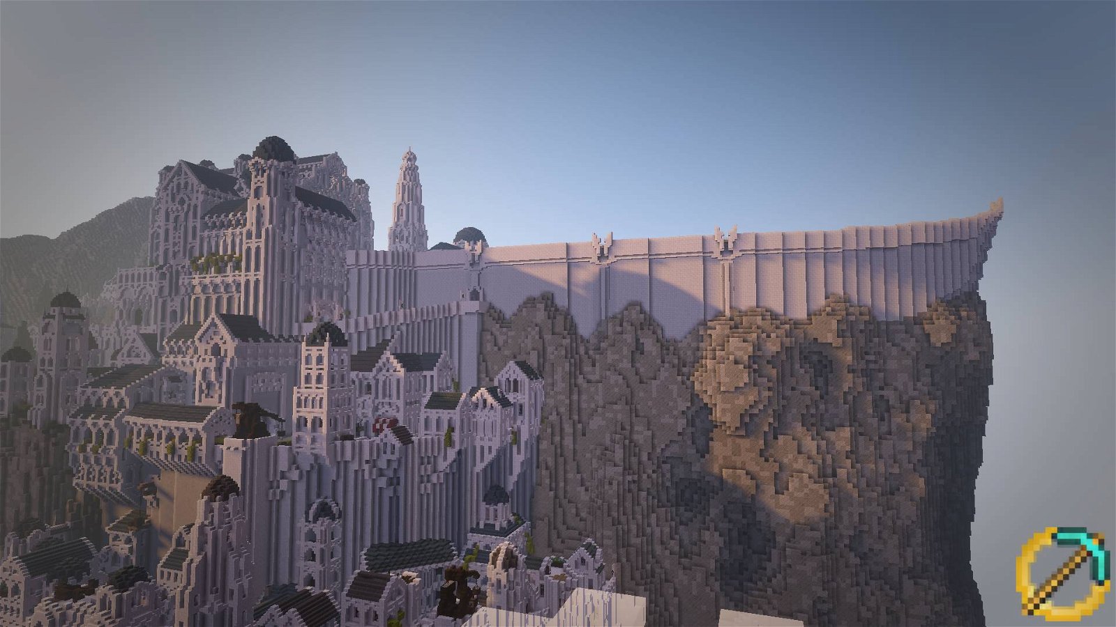 Immagine di Minecraft: ricreata l'intera Terra di Mezzo, ecco un video tour