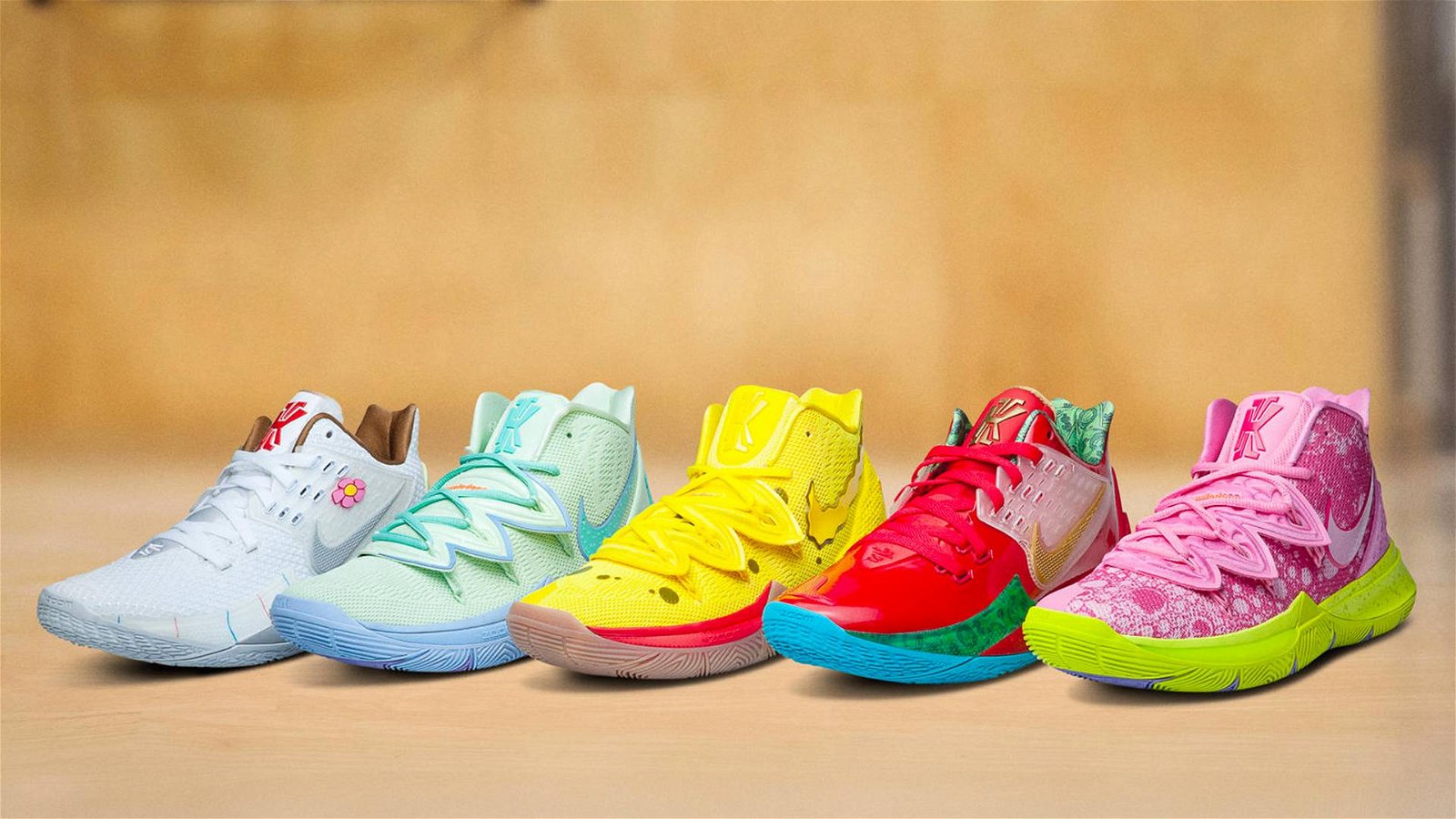 Immagine di Nike celebra i 20 anni di Spongebob con una collezione di sneakers