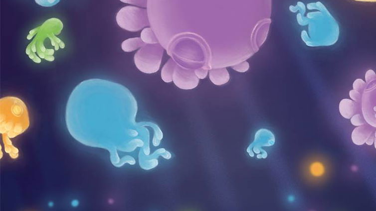 Immagine di Noctiluca: recensione di un gioco astratto vestito a festa