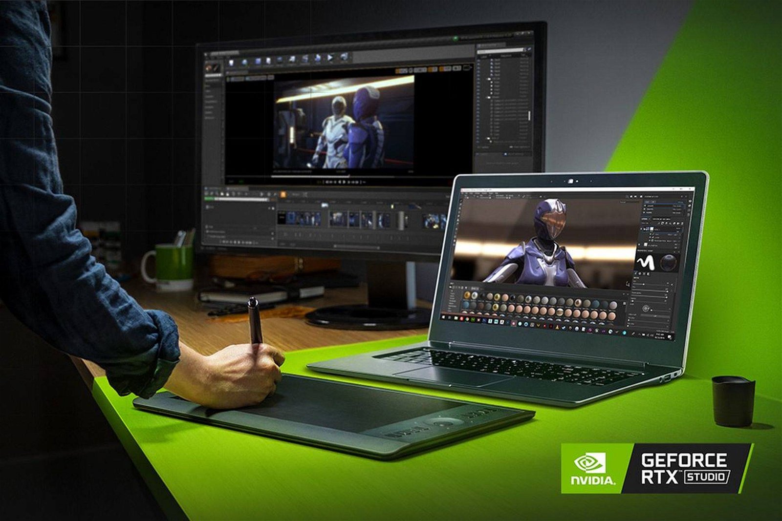 Immagine di Cresce la pattuglia di notebook Nvidia RTX Studio