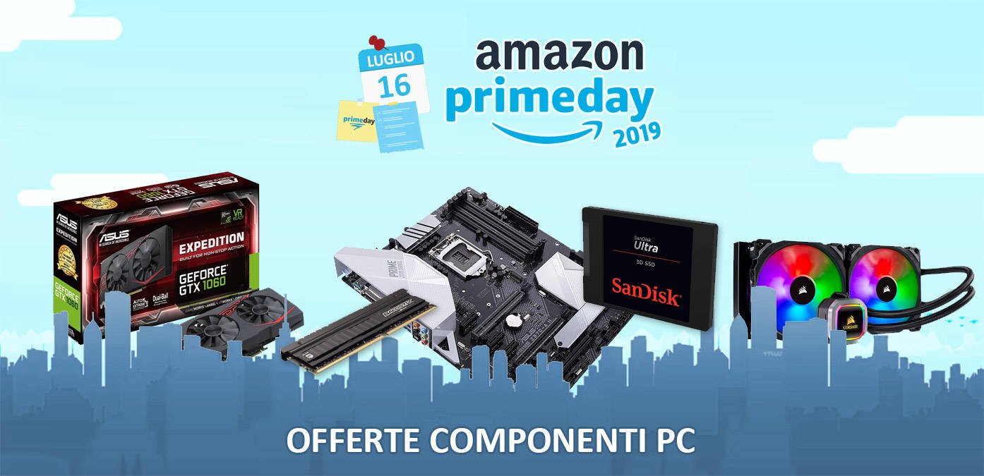 Immagine di Amazon Prime Day 2019 | Le migliori offerte Hardware del 16 luglio