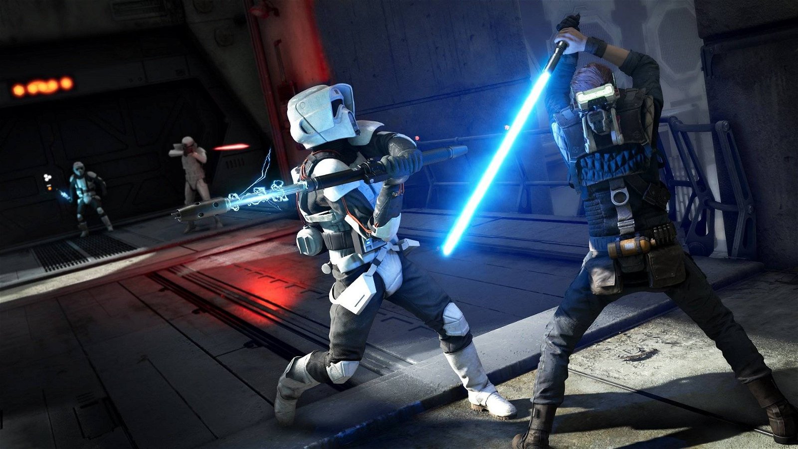 Immagine di Fortnite, skin dell'Assaltatore Imperiale gratis con l'acquisto di Star Wars Jedi Fallen Order