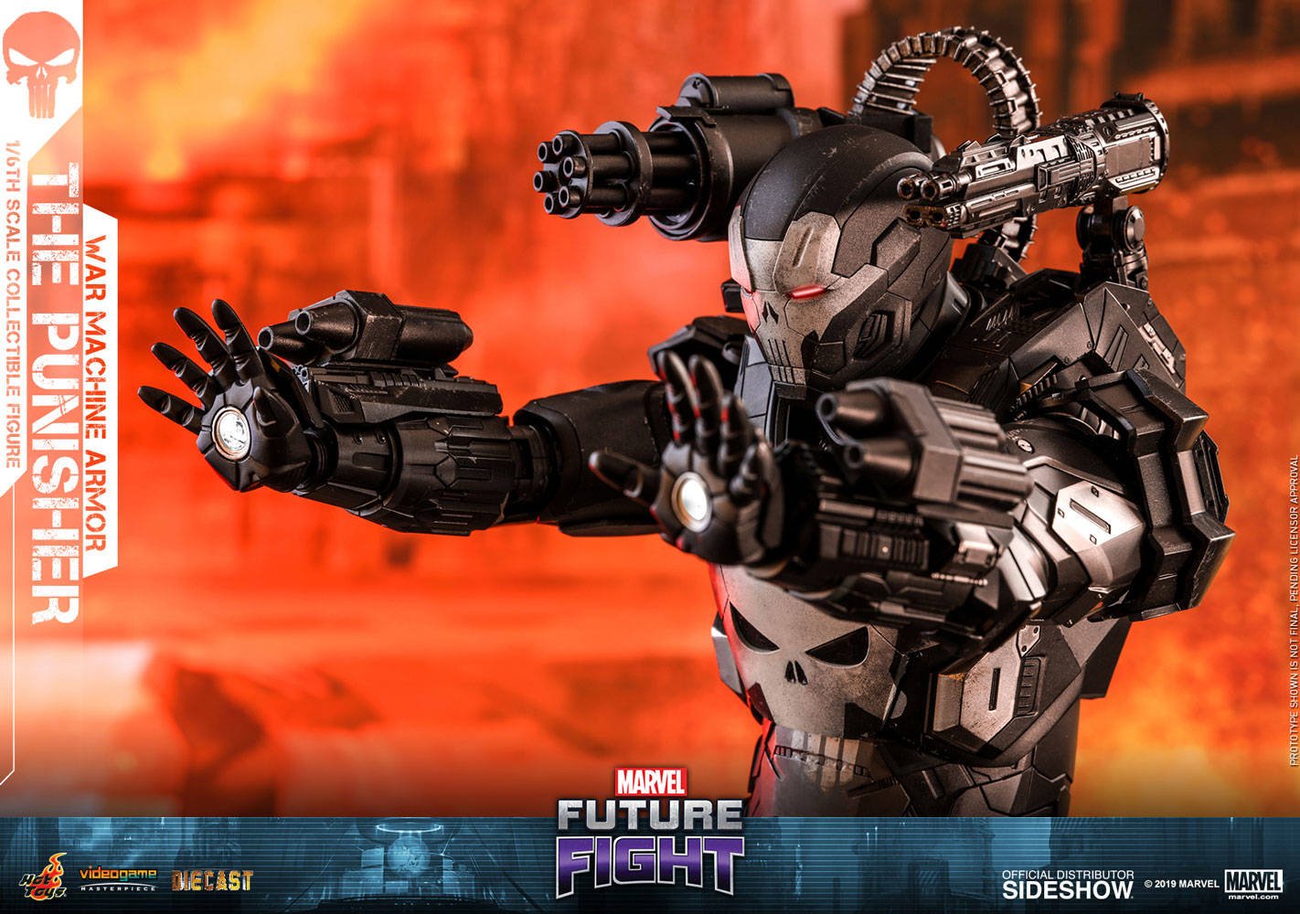 Immagine di The Punisher War Machine Armor annunciato da Hot Toys