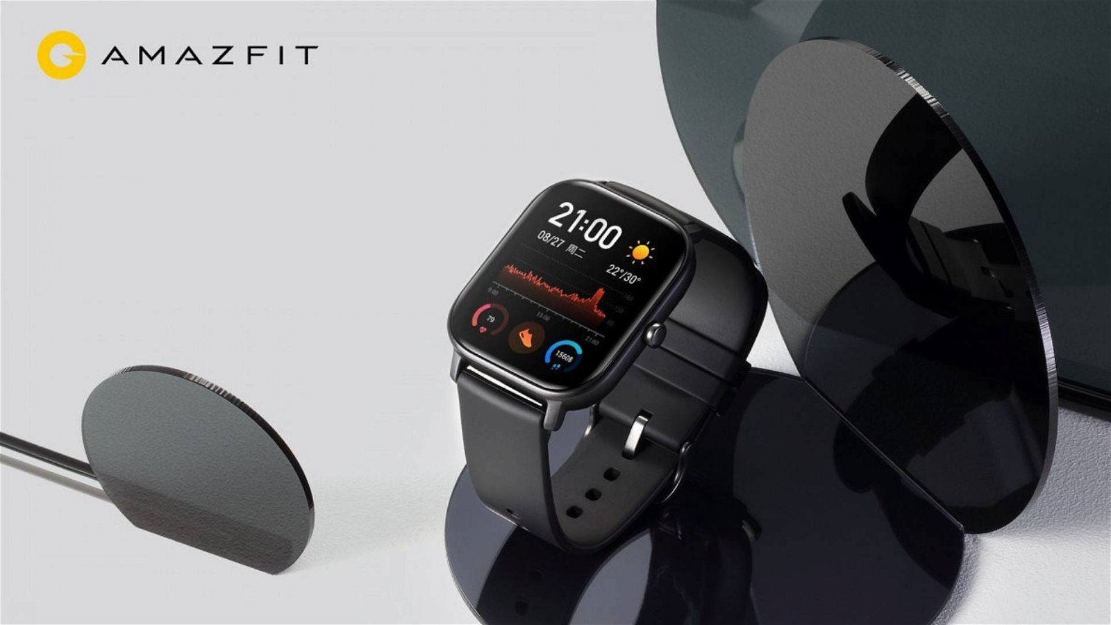 Immagine di Amazfit GTS svelato: il rivale di Apple Watch ha due settimane di autonomia