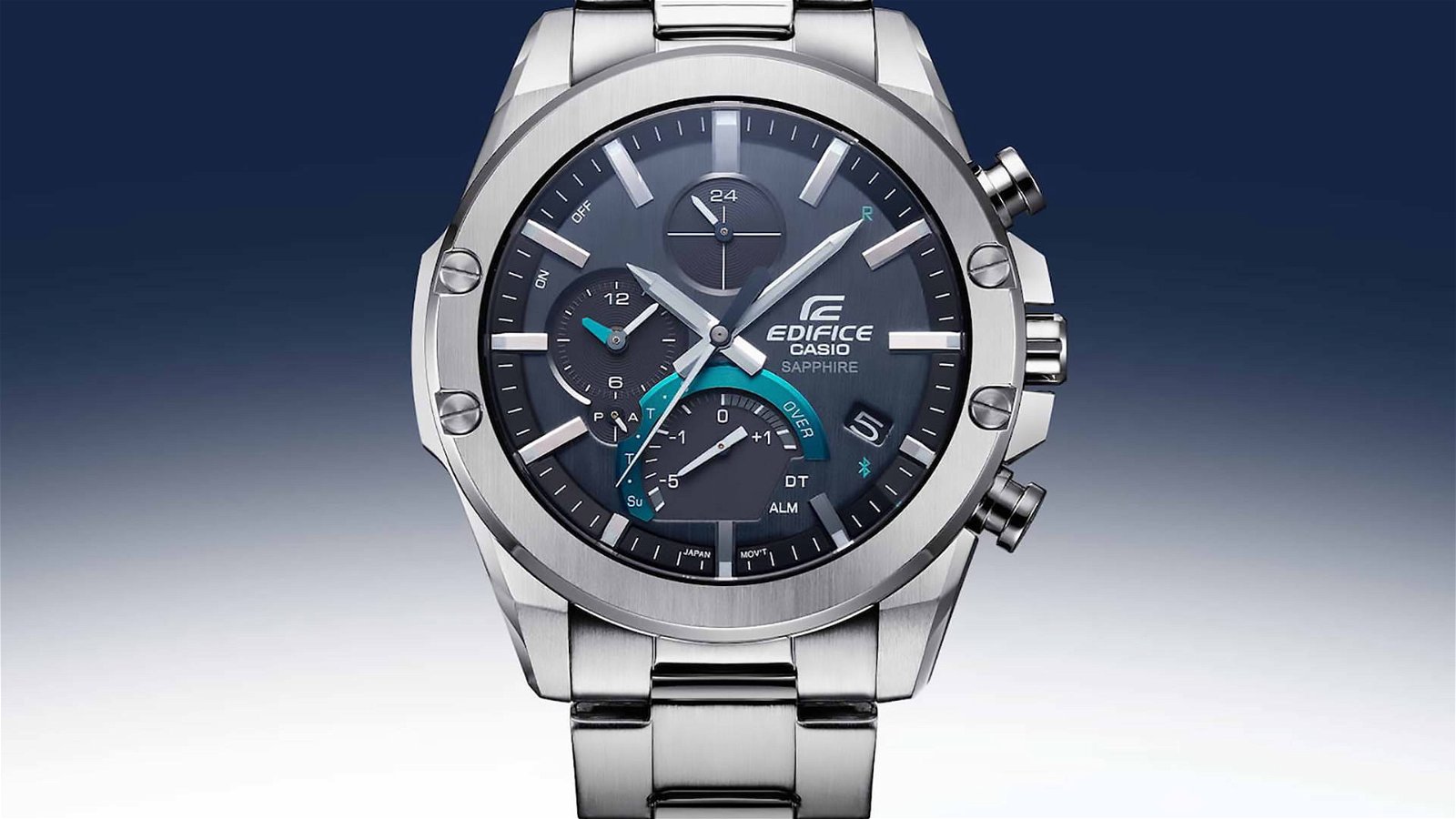 Immagine di Casio EQB-1000D-1A, orologio sportivo con funzioni smart e cassa sottile