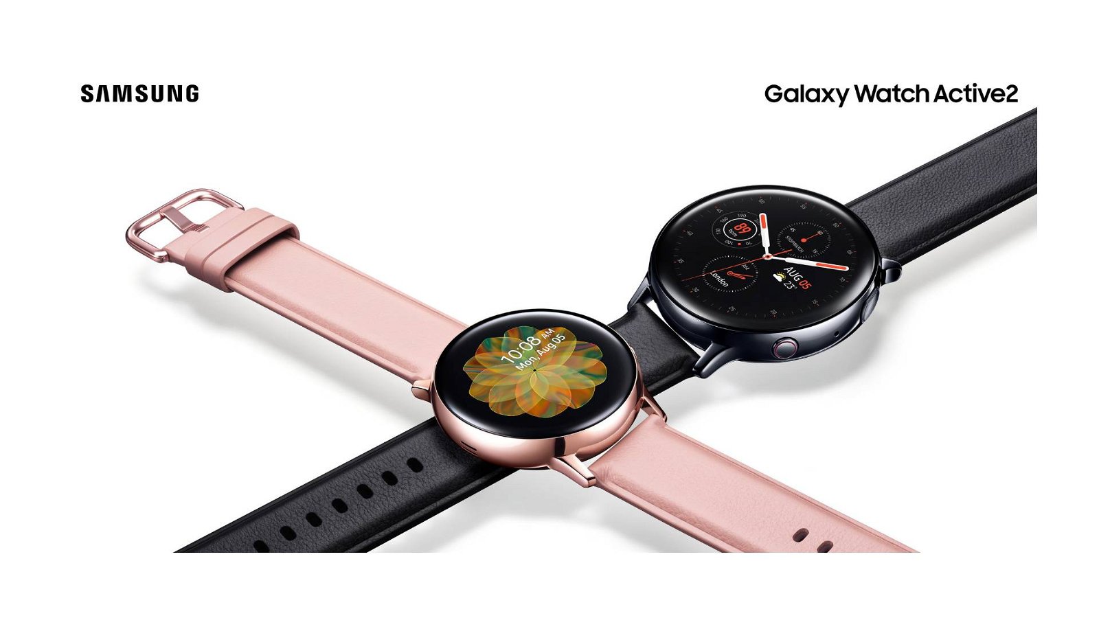 Immagine di Samsung Galaxy Watch Active 2 ufficiale: la ghiera rotante diventa digitale