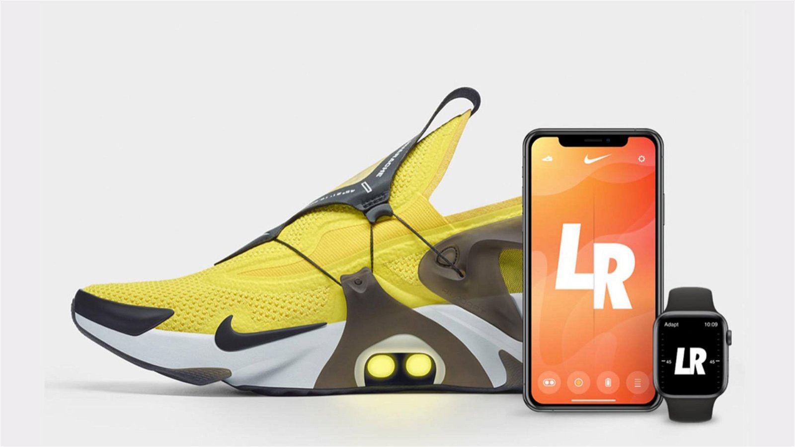 Immagine di Nike Adapt Huarache: la scarpa sportiva ora si gestisce con Siri e Apple Watch