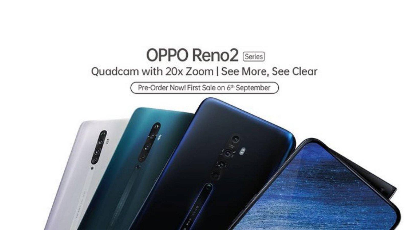 Immagine di OPPO Reno 2 ufficiali: la nuova serie arriva con tre smartphone
