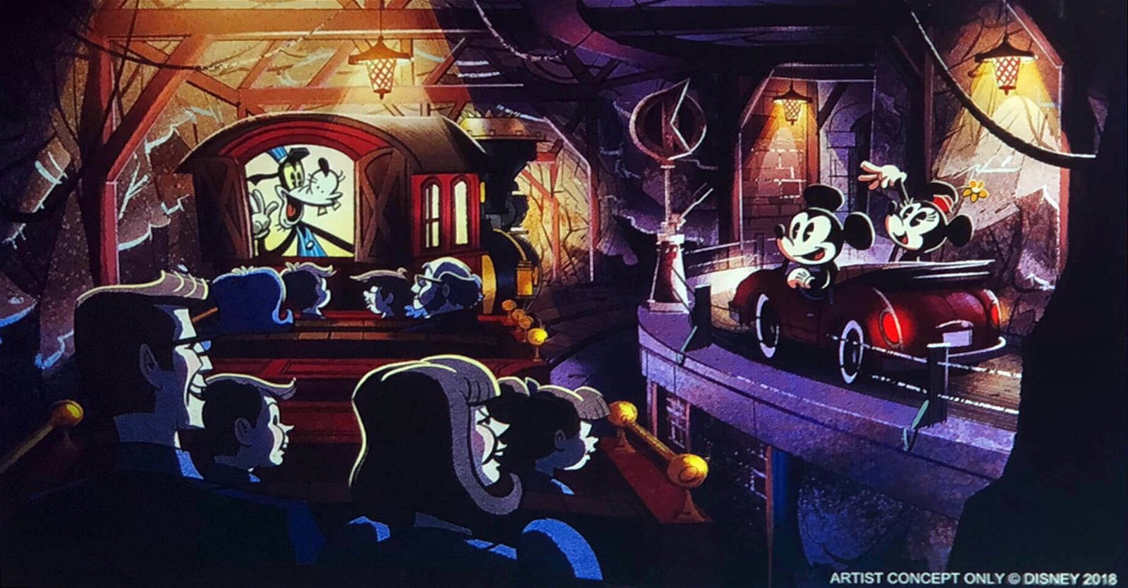 Immagine di D23 Expo: Mickey &amp; Minnie's Runaway Railway arriverà in tutti e due i resort americani
