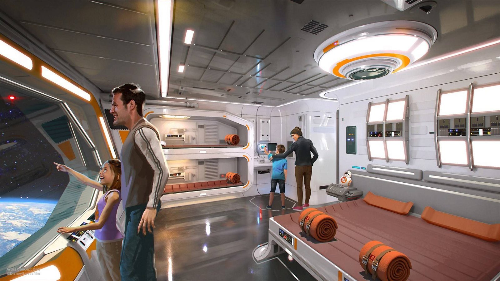 Immagine di D23 Expo: Disney World presenta Star Wars Galactic Starcruiser