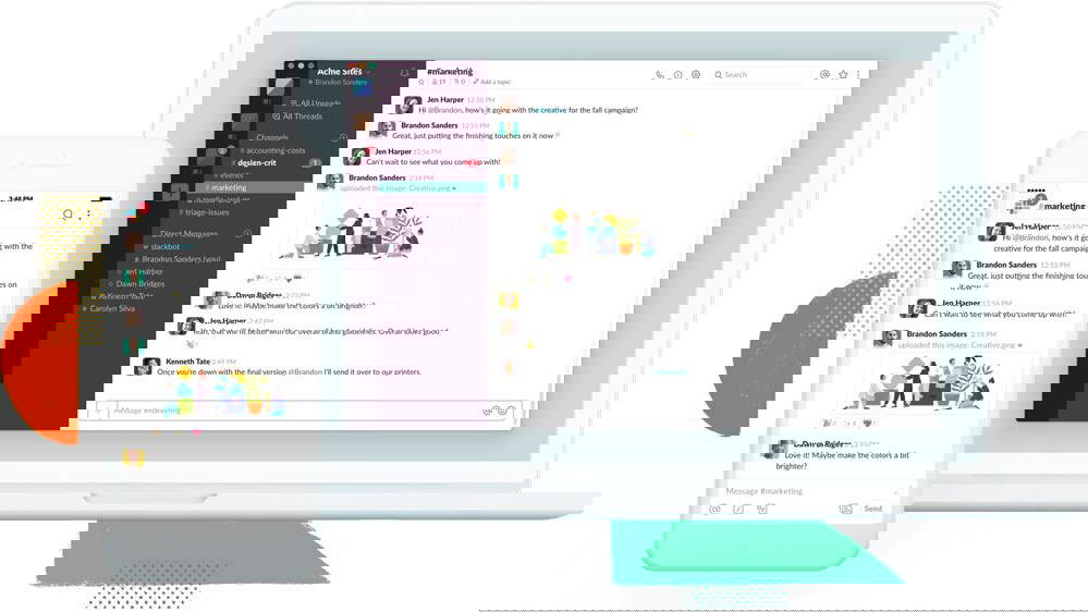 Immagine di Slack ora supporta Face ID e Touch ID per l'autenticazione a due fattori