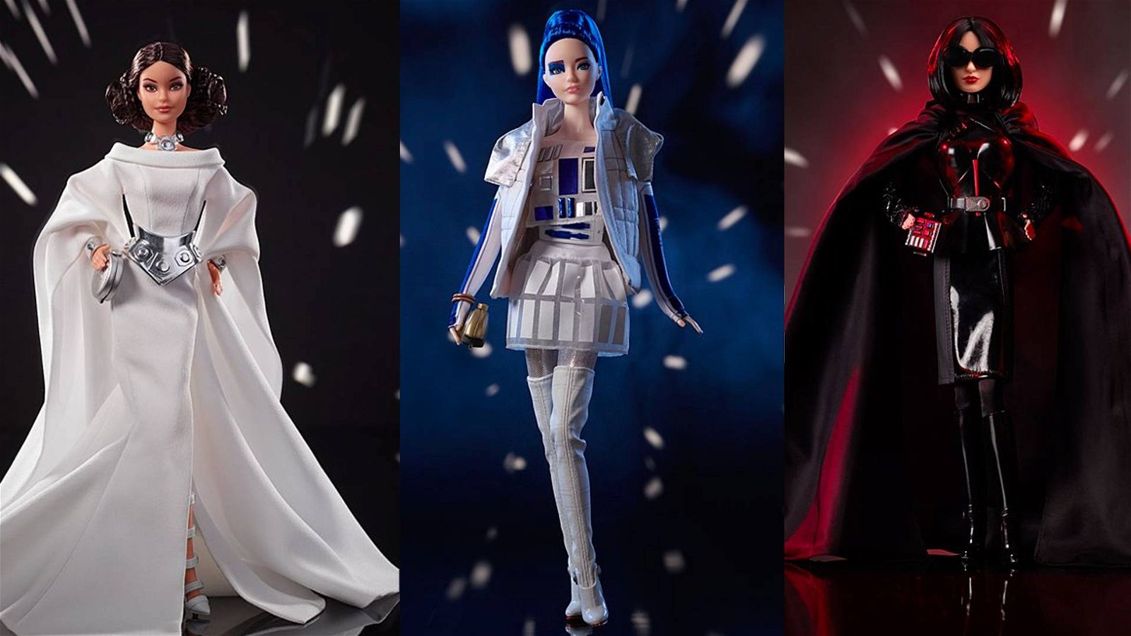 Immagine di Barbie rende omaggio a Star Wars con la linea Star Wars x Barbie