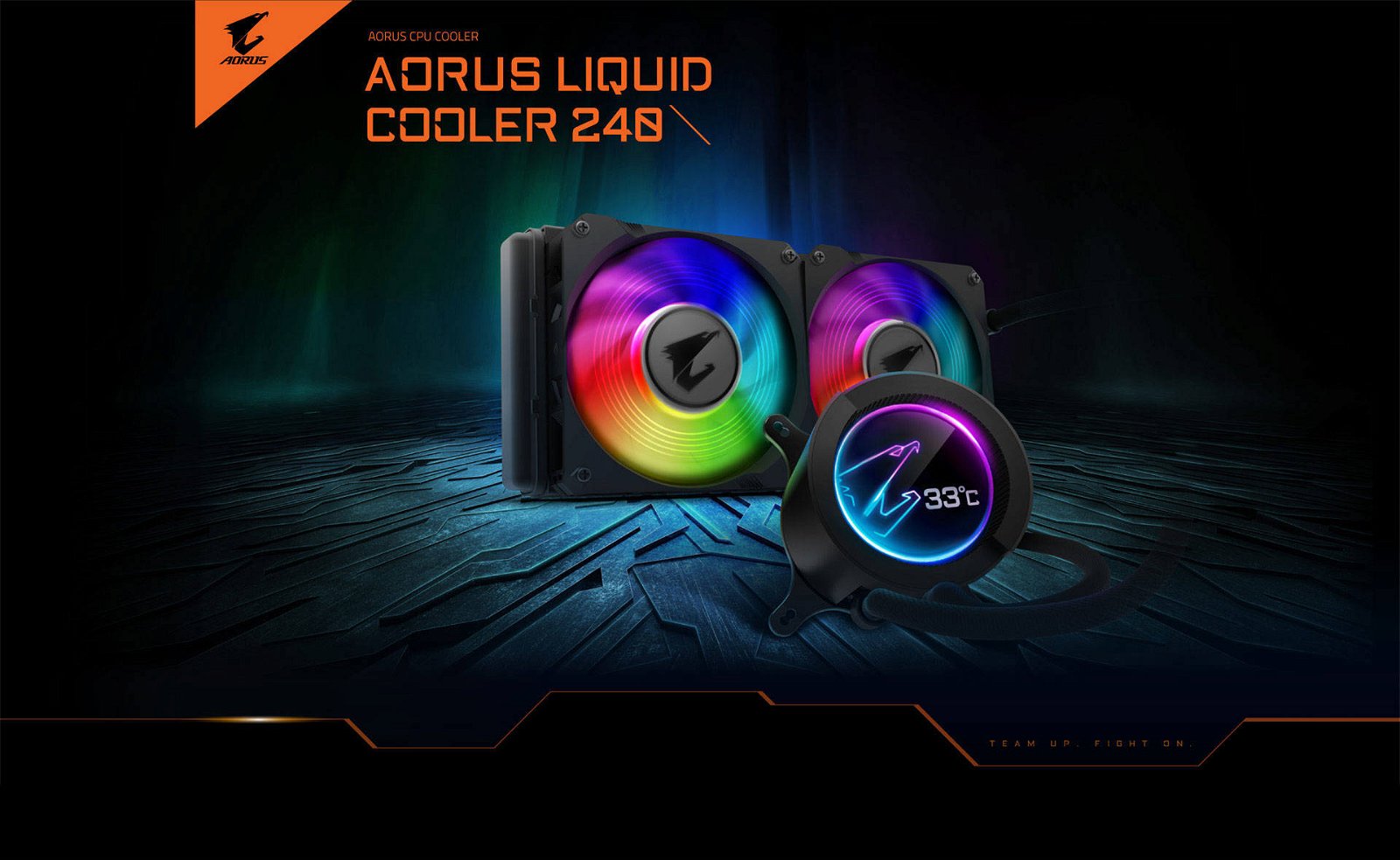 Immagine di Aorus Liquid Cooler, il primo dissipatore a liquido AIO di Gigabyte