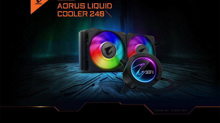 Immagine di Aorus Liquid Cooler, il primo dissipatore a liquido AIO di Gigabyte