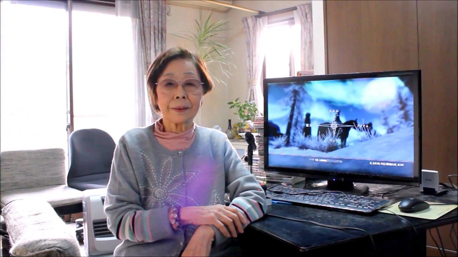 Immagine di La YouTuber Hamako Mori, 89 anni, combatte l'età con i videogiochi