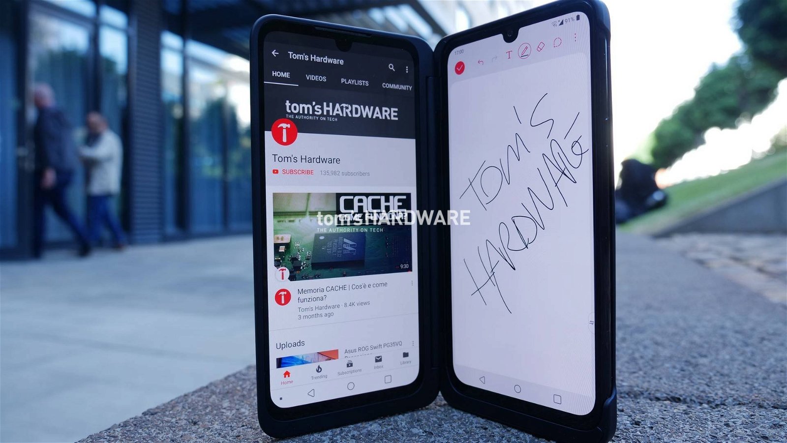 Immagine di LG G8X ThinQ: nuovo smartphone con doppio display a IFA 2019
