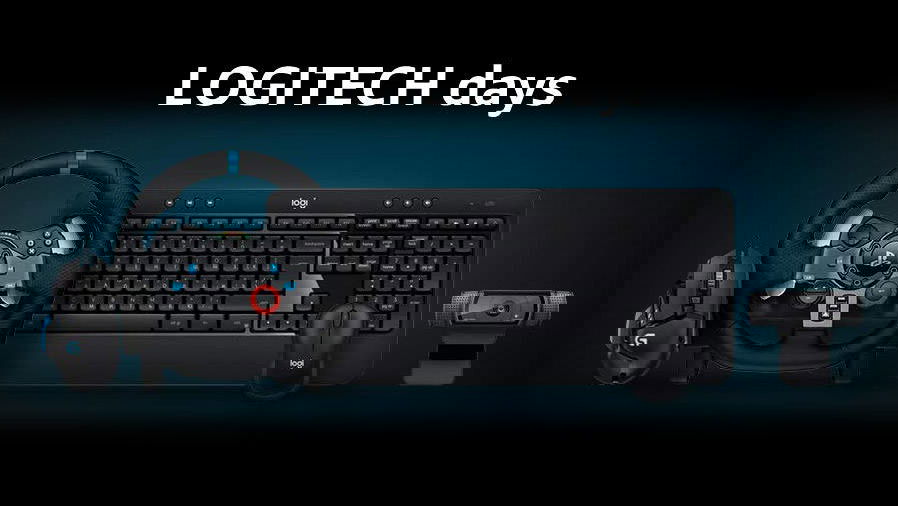 Immagine di Offerte su mouse, tastiere e cuffie gaming per i Logitech Days