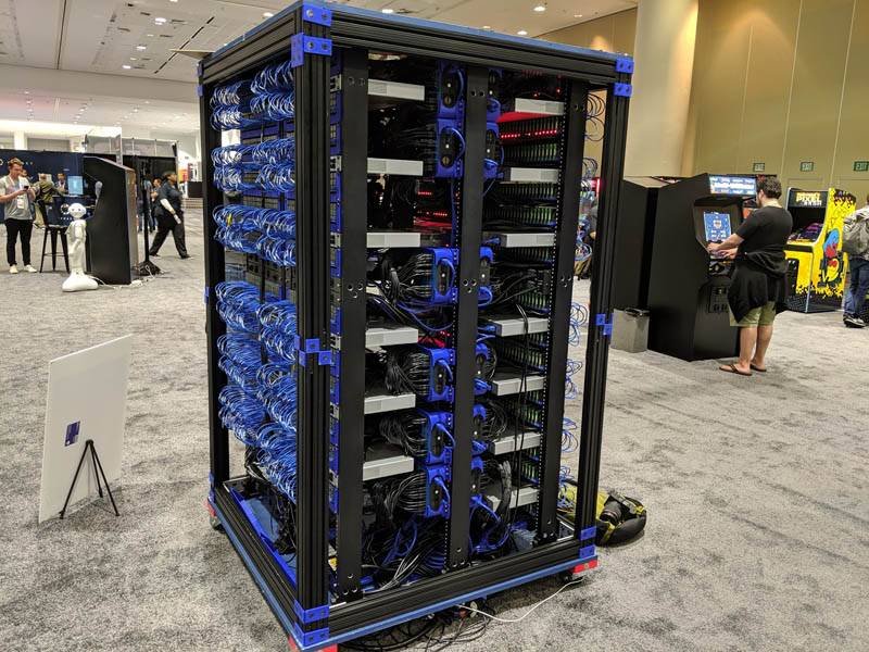 Immagine di Un supercomputer fatto con più di 1000 Raspberry Pi
