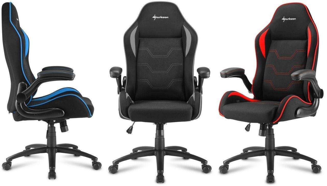 Immagine di ELBRUS 1 e 2, le nuove sedie gaming Sharkoon sotto i 200 euro