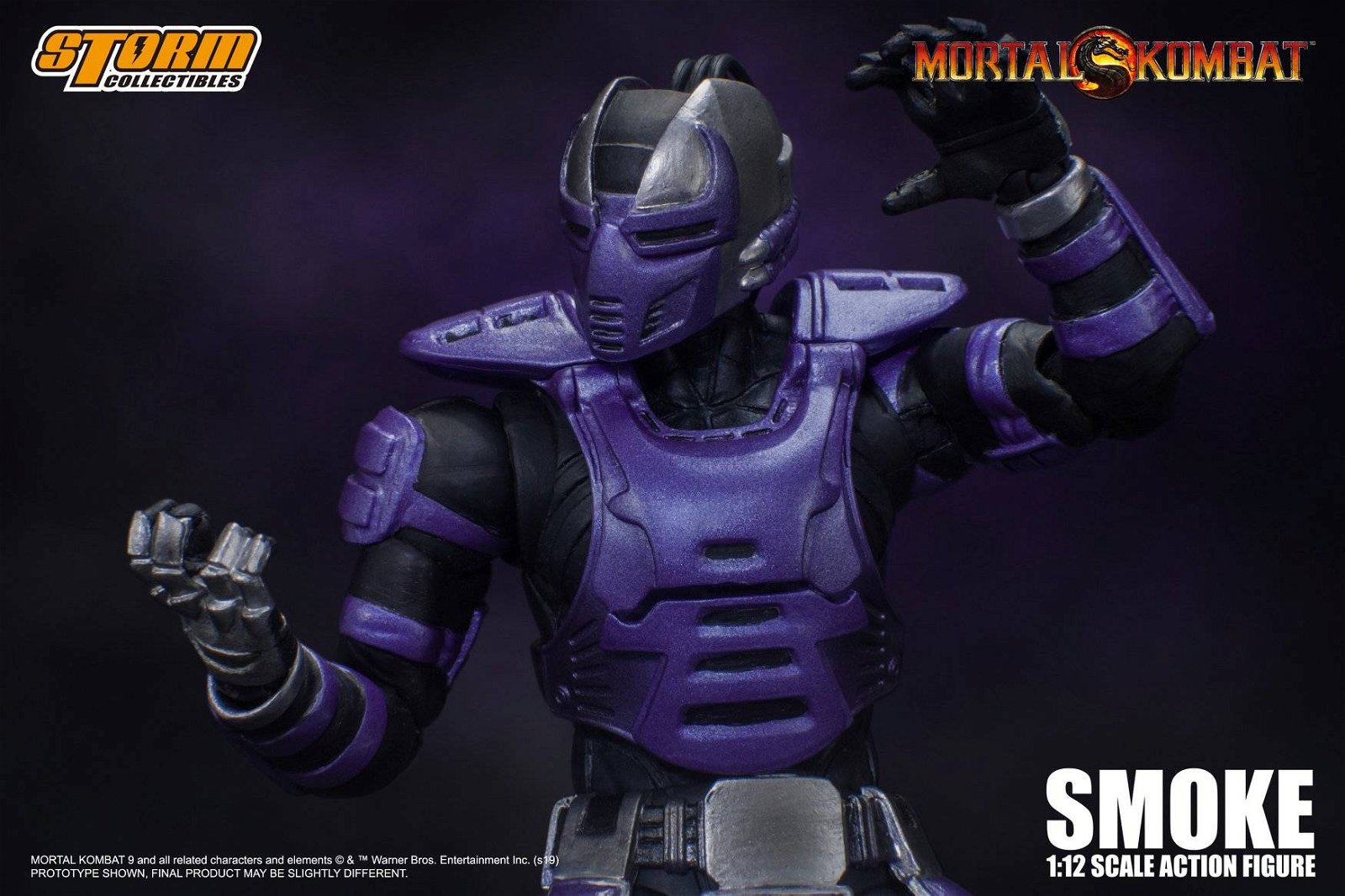Immagine di Smoke tratto da Mortal Kombat EXCLUSIVE New York Comic Con 2019