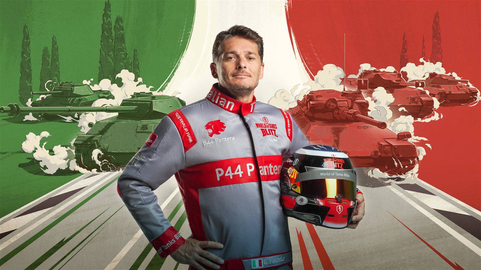Immagine di World of Tanks Blitz: Giancarlo Fisichella è ora brand ambassador