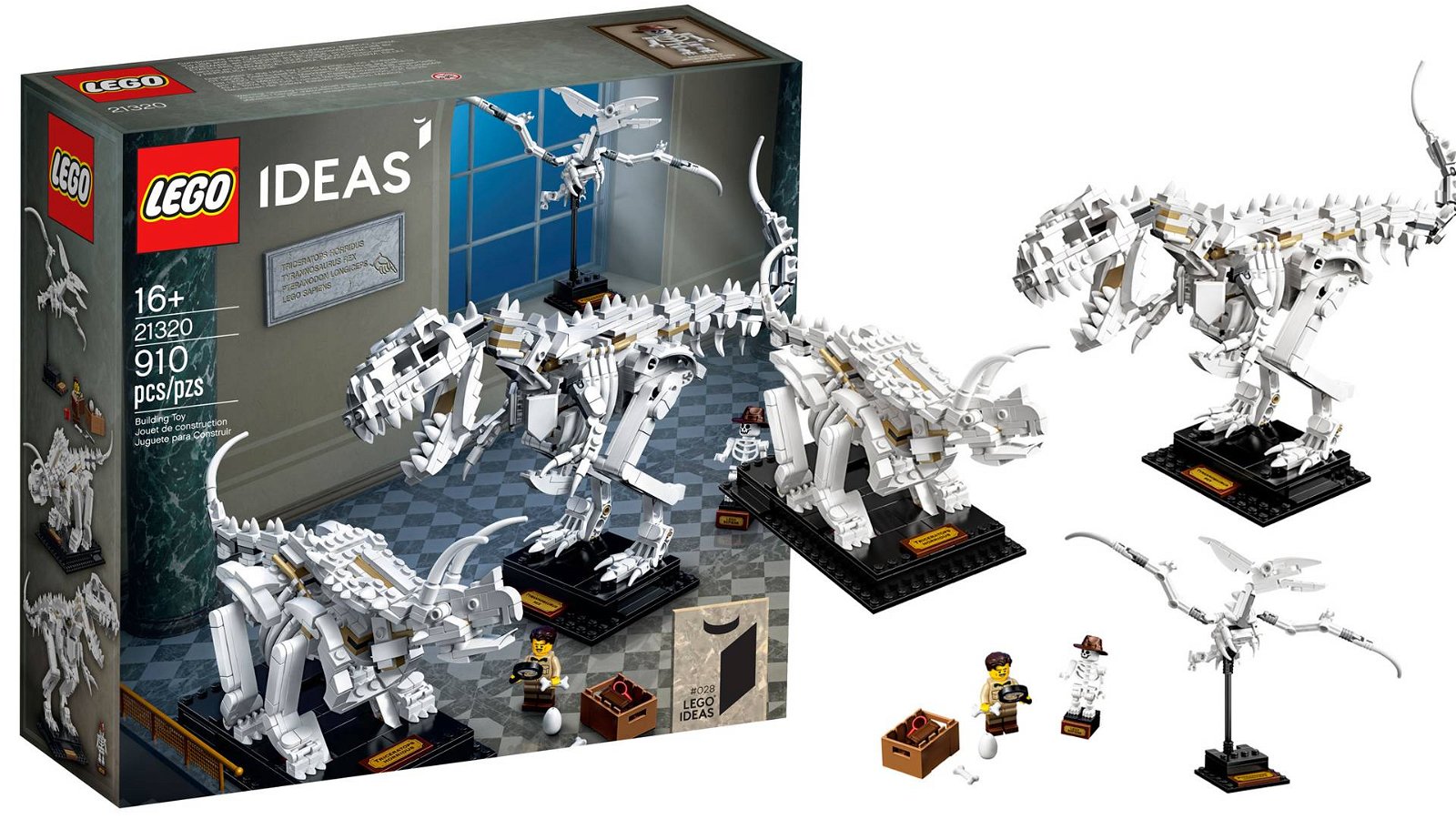 Immagine di A novembre arriva il set 21320 - Dinosaur Fossils di Lego Ideas