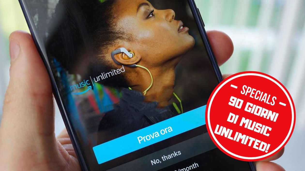 Immagine di 3 mesi gratuiti di Amazon Music Unlimited! Ecco come ottenerli