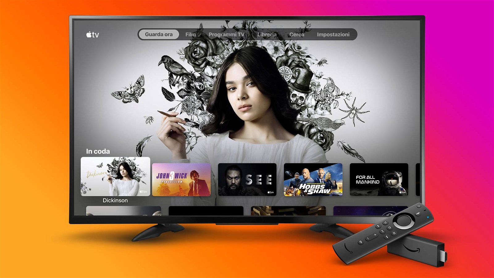 Immagine di Apple TV, l'app è ora disponibile su Amazon Fire TV