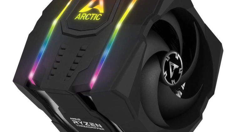 Immagine di Arctic Freezer 50 TR, un dissipatore ad aria per i Ryzen Threadripper