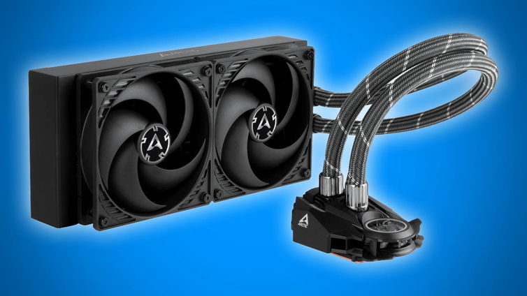 Immagine di Arctic Liquid Freezer II, dissipatore a liquido AIO che pensa anche al VRM